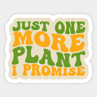 just one more plant i promise Sticker